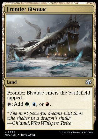 Frontier Bivouac (March of the Machine Commander Decks) Trading Card