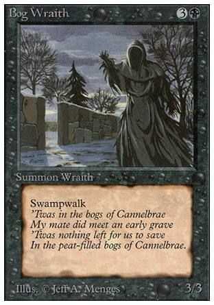 Bog Wraith (Unlimited) Trading Card