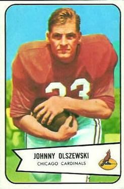 Johnny Olszewski 1954 Bowman #117 Sports Card