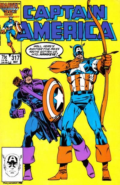 Captain America #317 Comic