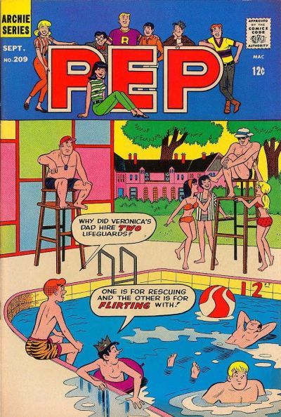 Pep Comics #209 Comic