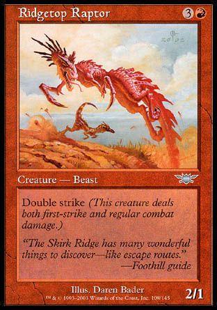 Ridgetop Raptor (Legions) Trading Card