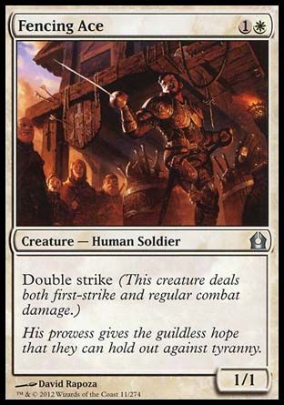 Fencing Ace (Return to Ravnica) Trading Card