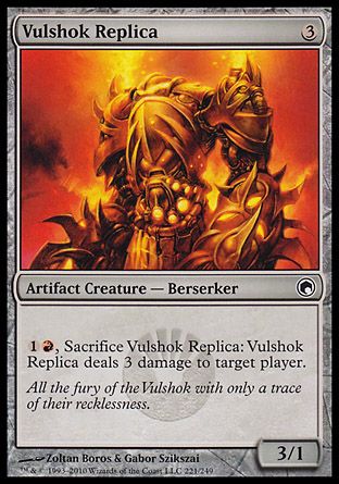 Vulshok Replica (Scars of Mirrodin) Trading Card