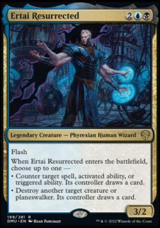 Ertai Resurrected (Dominaria United) Trading Card