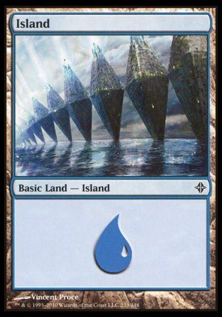 Island (Rise of the Eldrazi) Trading Card