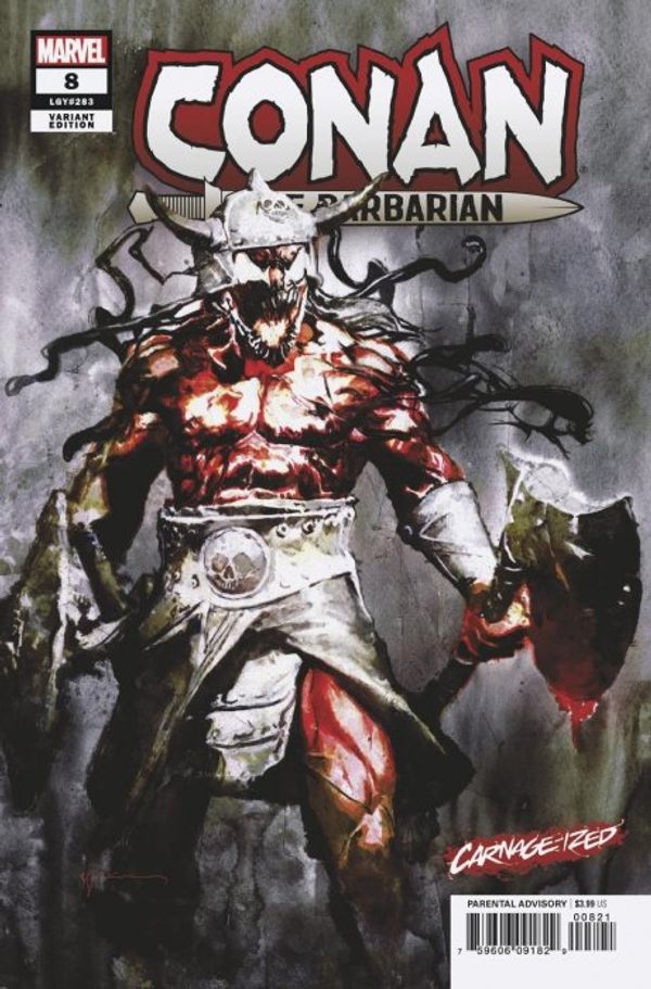 Conan The Barbarian #8 (Carnage-ized Variant)