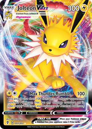 Jolteon VMAX (51/203) - Evolving Skies