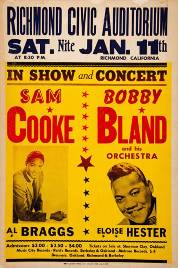 AOR-1.64 Sam Cooke Richmond Civic Auditorium 1964