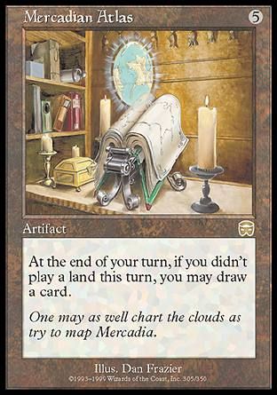 Mercadian Atlas (Mercadian Masques) Trading Card