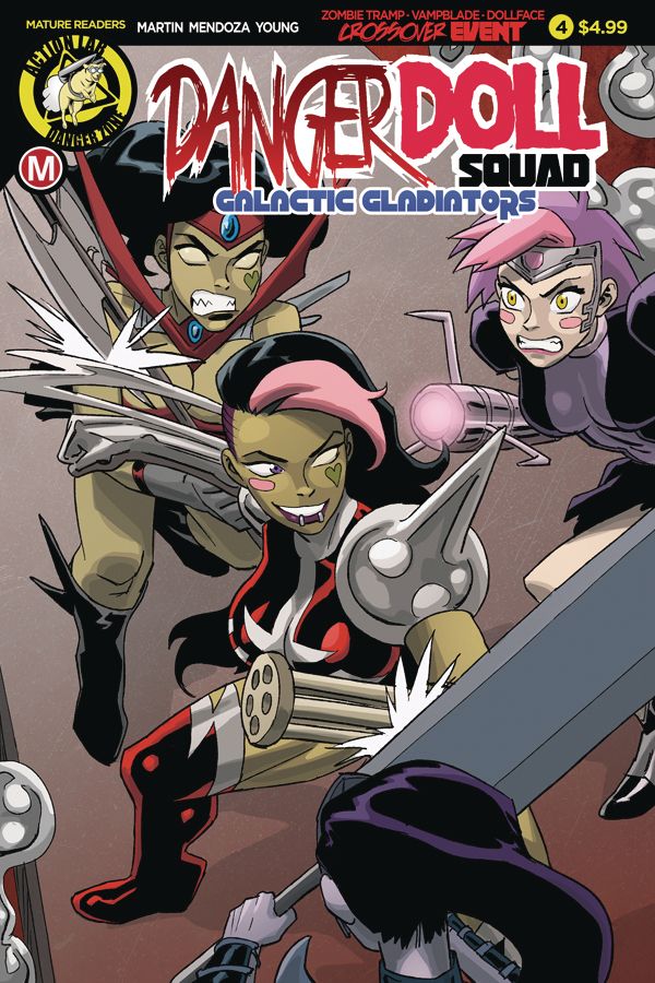 Danger Doll Squad: Galactic Gladiators #4 Comic