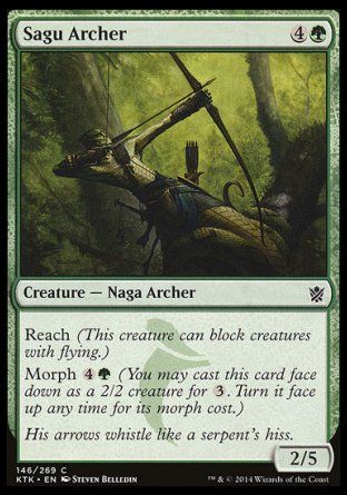 Sagu Archer (Khans of Tarkir) Trading Card