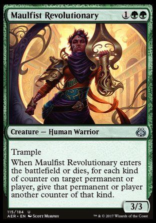 Maulfist Revolutionary (Aether Revolt) Trading Card