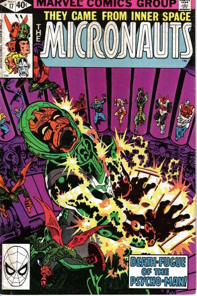 Micronauts #17 Comic