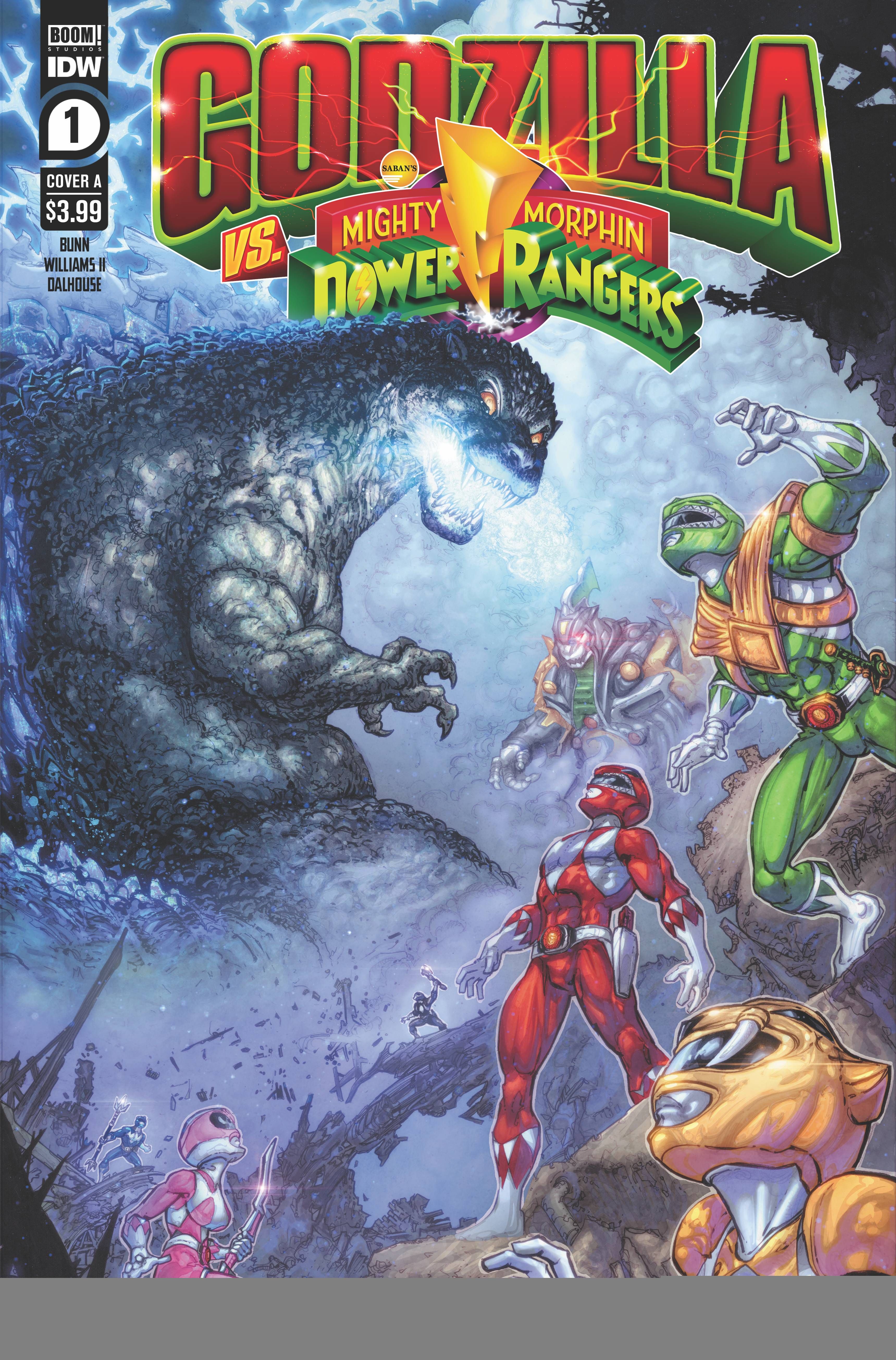 Godzilla Vs. Mighty Morphin Power Rangers #1 Comic