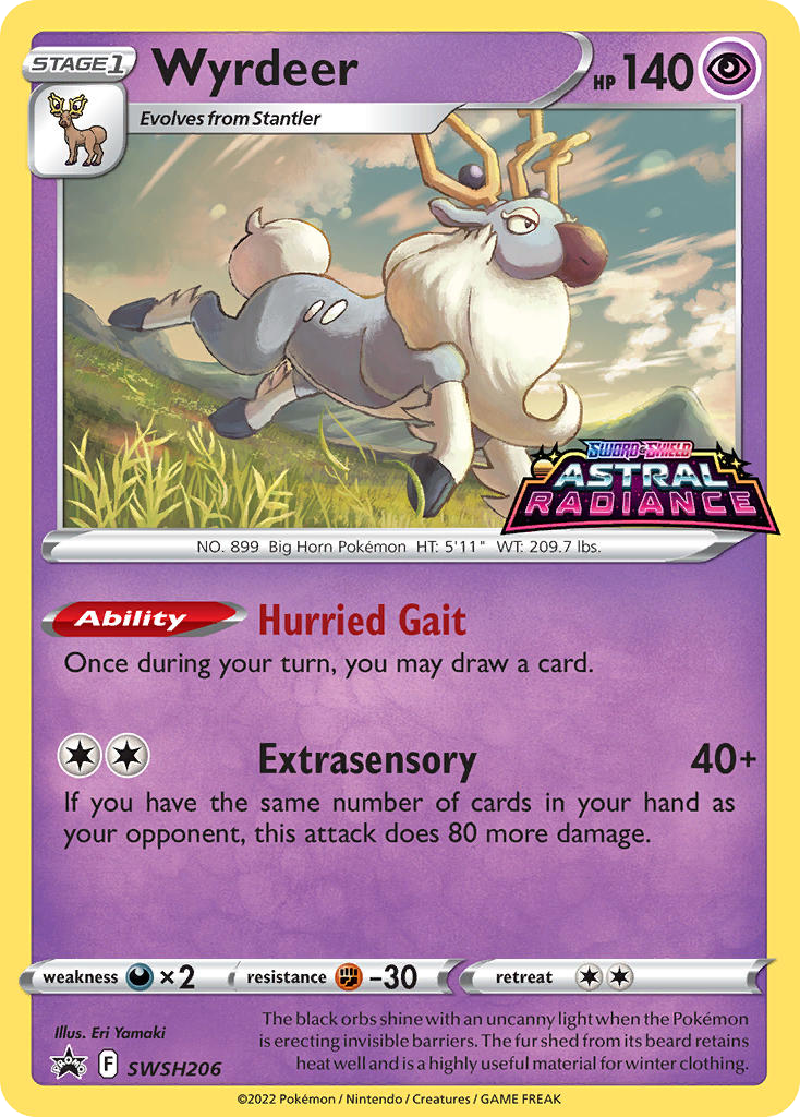 Wyrdeer Pokémon Card