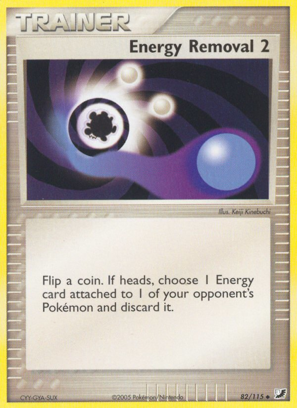 Energy Removal 2 (Trainer: Item) (82/115) - Unseen Forces Pokémon Card