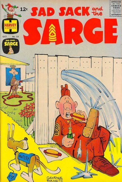 Sad Sack And The Sarge #33 Comic