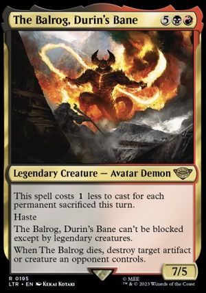 The Balrog, Durin's Bane (The Lord of the Rings: Tales of Middle-earth)
