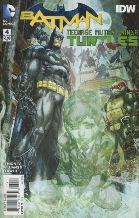 Batman/Teenage Mutant Ninja Turtles #4 Comic