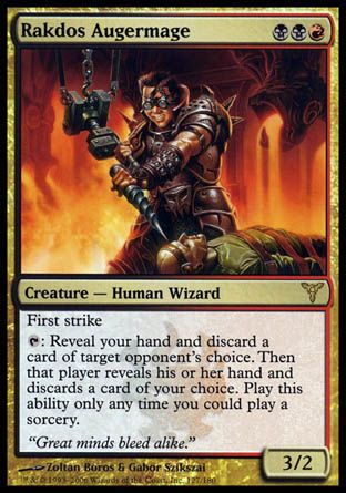 Rakdos Augermage (Dissension) Trading Card