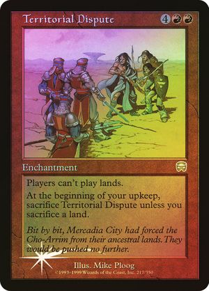 Territorial Dispute (Mercadian Masques - Foil)