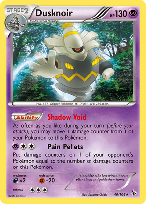 Dusknoir (40/106) - Flashfire