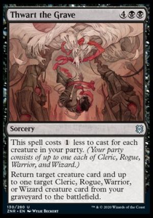 Thwart the Grave (Zendikar Rising)