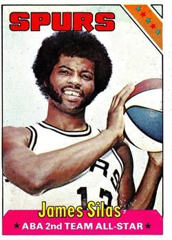 James Silas 1975 Topps #253 Sports Card