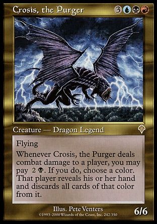 Crosis, the Purger (Invasion) Trading Card