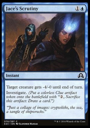 Jace's Scrutiny (Shadows over Innistrad)