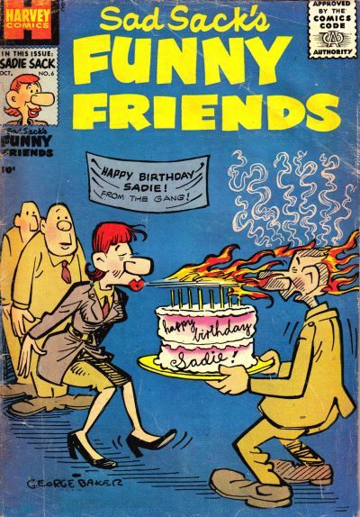 Sad Sack's Funny Friends #6 Comic
