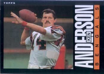 Ken Anderson 1985 Topps #210 Sports Card