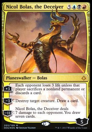 Nicol Bolas, the Deceiver (Hour of Devastation)