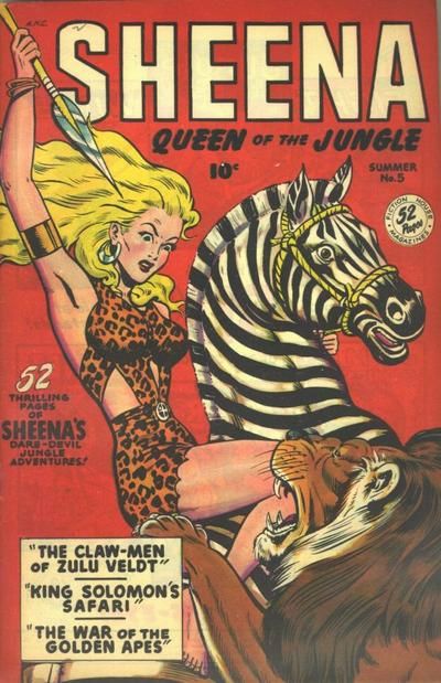 Sheena, Queen of the Jungle #5 Comic