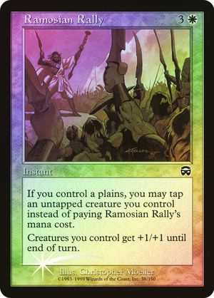 Ramosian Rally (Mercadian Masques - Foil)