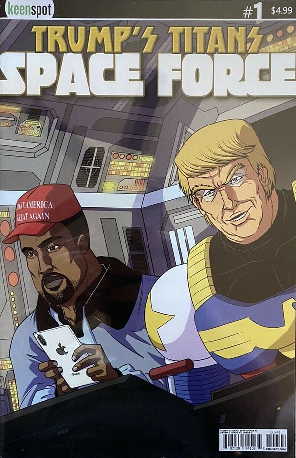 Trumps Titans Space Force #1 (Cover D Kanye Calrissian)