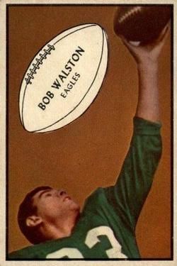 Don Stonesifer 1953 Bowman Football Card #86 Chicago Cardinals