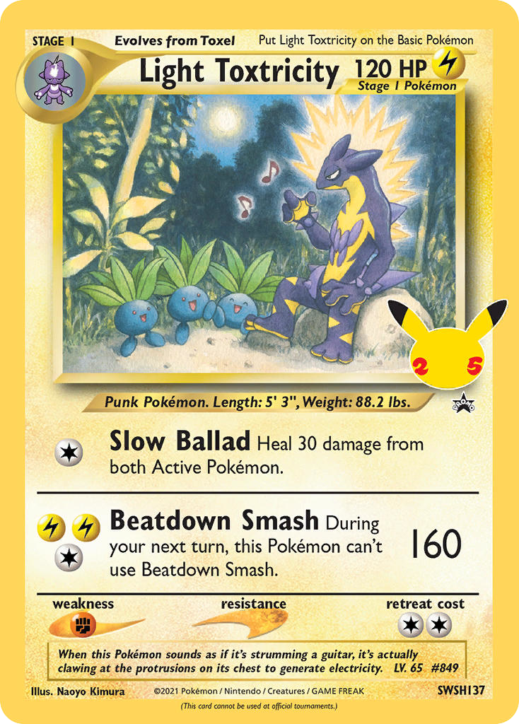 Toxel Pokémon Card