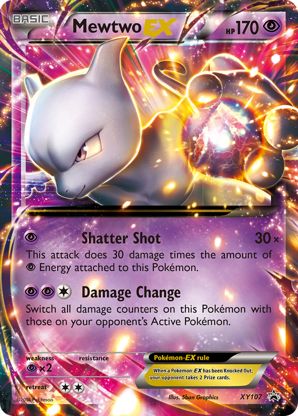 Mewtwo EX (XY107) - XY Black Star Promos