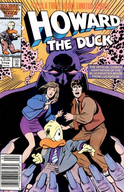 Howard the Duck: The Movie #3 Comic