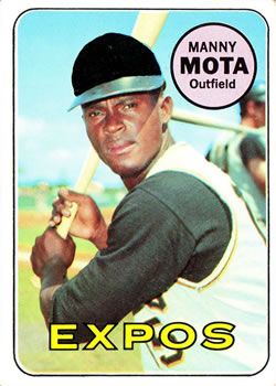 Manny Mota 1969 Topps #236 Sports Card