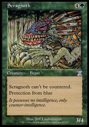 Scragnoth (Time Spiral) Trading Card