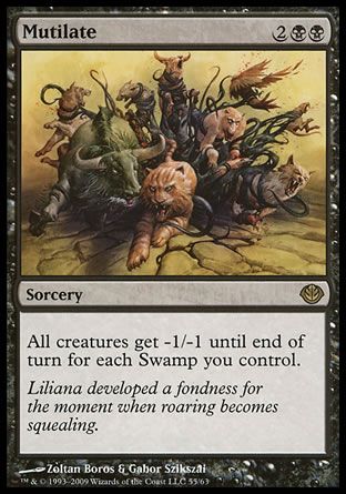 Mutilate (Garruk vs. Liliana) Trading Card