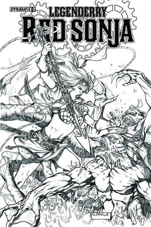 Legenderry Red Sonja #2 (10 Copy Davila Cover)