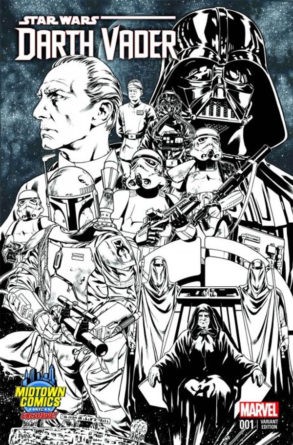 Darth Vader #1 (Midtown Comics Sketch Variant)