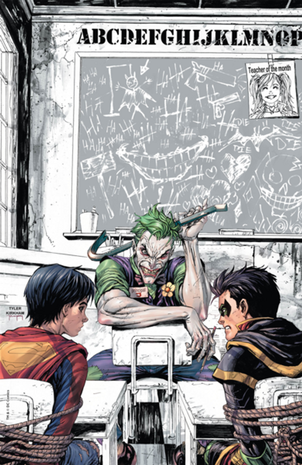 Super Sons #1 (Unknown Comics Joker Detention Variant)