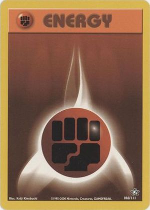 Fighting Energy (106/111) - Neo Genesis (Unlimited)