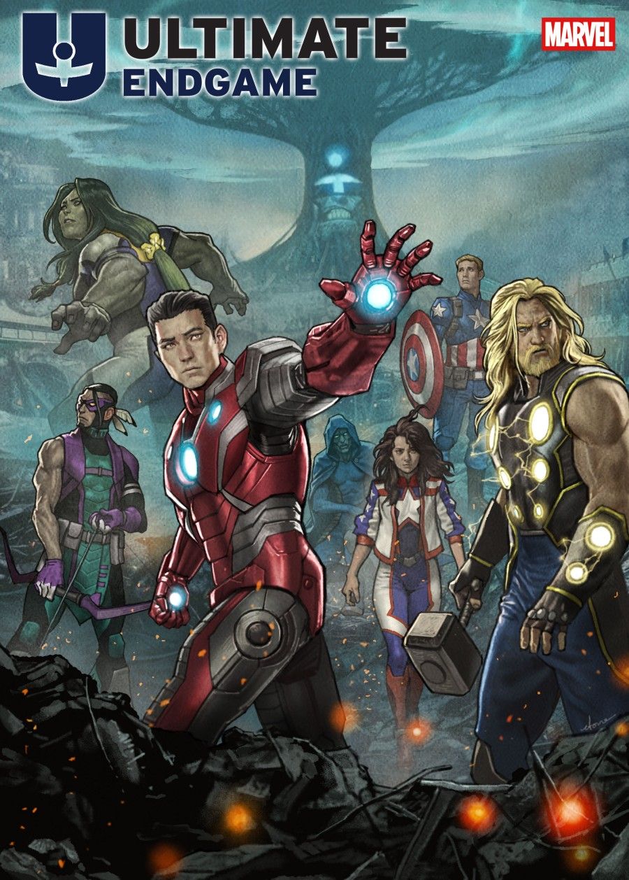 Ultimate Endgame #5 (Stonehouse Homage Variant) Comic