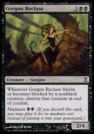 Gorgon Recluse (Time Spiral) Trading Card